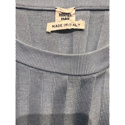 HERMES Paris. Pull chaussette en viscose...