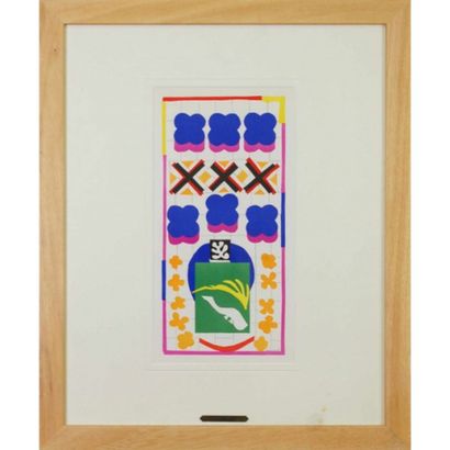 MATISSE Henri (d'aprés) (1869-1954). «L'atelier...