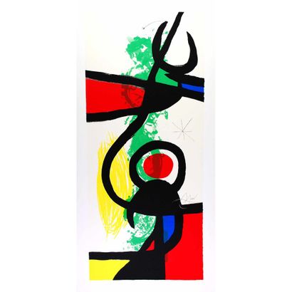 MIRO Joan (d'après) (1893-1983). «Les grandes...
