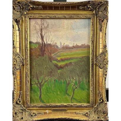 PERADON Pierre-Edmond (1893-1981). «Prairie...