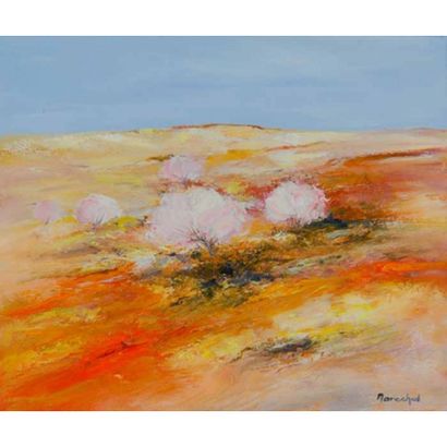 MARECHAL Francis (1952-). «Paysage ensoleille...