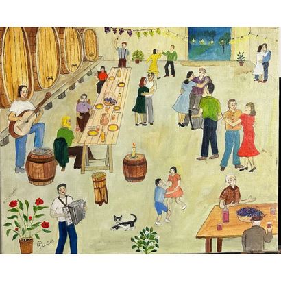 PUCE (1926-). «Les fetes des vendanges »....