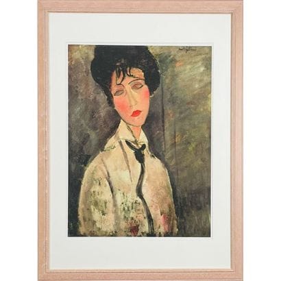MODIGLIANI Amedeo (1884-1920). «Femme a la...