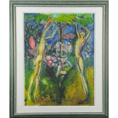 DUCHAMP Marcel (1887-1968). «Ete ». Impression...