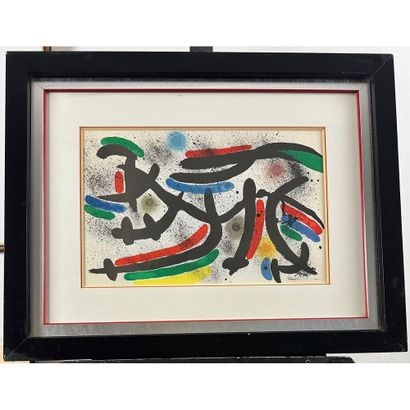 MIRO Joan (d'après) (1893-1983). «Composition...