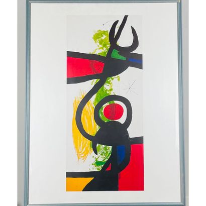MIRO Joan (d'après) (1893-1983). «Composition...