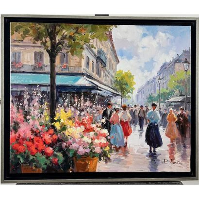 TORTES Dominique (1938-). «Le marche aux...
