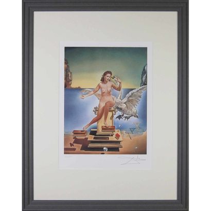 DALI Salvador (d’après) (1904-1989). «Gala-leda...