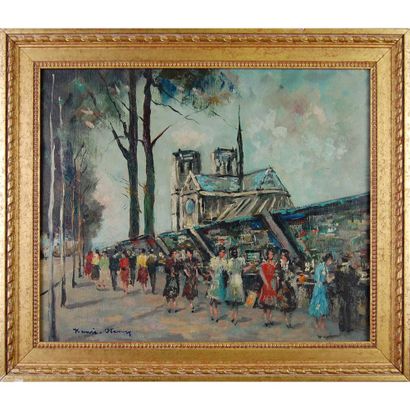 STENN Henri (1903-1993). «Les bouquinistes...