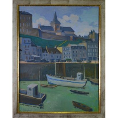 PERADON Pierre-Edmond (1893-1981). «Le treport...
