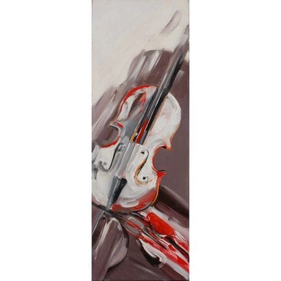 CLABAU Flora (1957-) Dit FLORA. «Violon »....