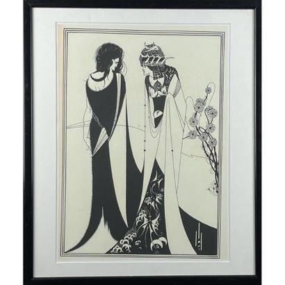 BEARDSLEY Aubrey (1872-1898). «Jean et salome...