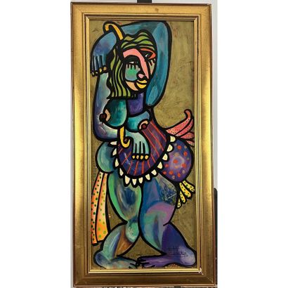 JUDIKAEL (JUHEL Pierre) (1937-2020). «Danseuse...