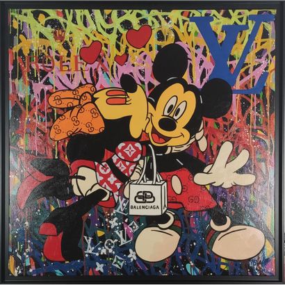TURBAN Virginie (1968-). «Mickey avec son...
