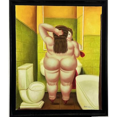 BOKOSA Thea (XX ème siecle). «La toilette...