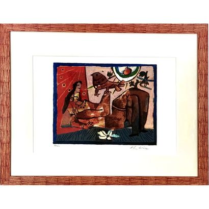 TOBIASSE Théo (1927-2012). «Cantique des...