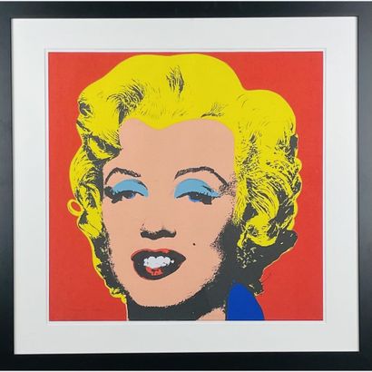 WARHOL Andy (d'après) (1928-1987). «Marylin...