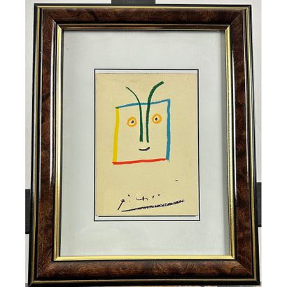 PICASSO Pablo (d'aprés) (1881-1973). «Bob...