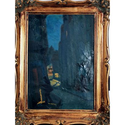 PERADON Pierre-Edmond (1893 - 1981). «Crepuscule...