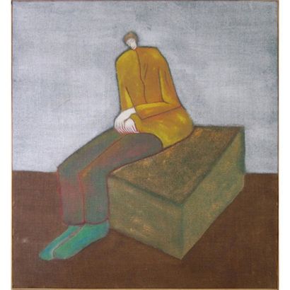 VON ZIER Alexandre (XX ème siècle). «Meditation...