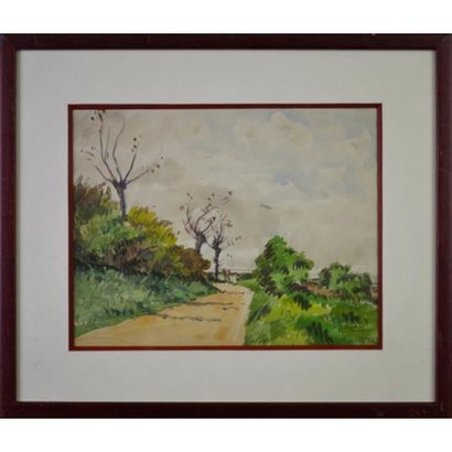 PERADON Pierre-Edmond (1893-1981). «Les arbres...