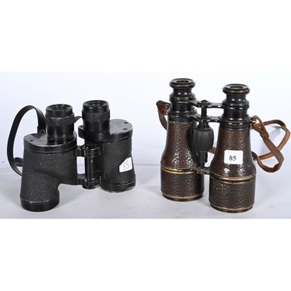 PAIRE DE JUMELLES GLORY 8x30 et paire de...