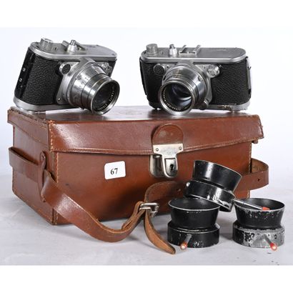 2 APPAREILS PHOTOS Robot Recorder dont 1...