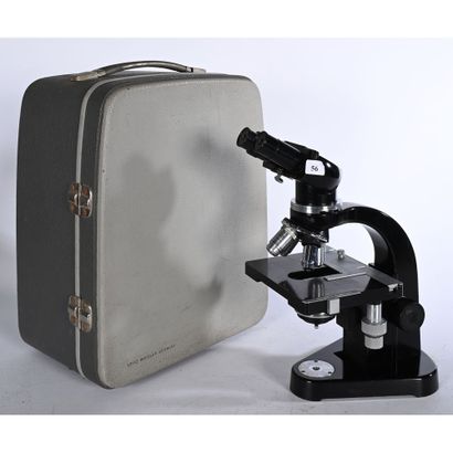 MICROSCOPE ALLEMAND moderne la Maison LEITZ...