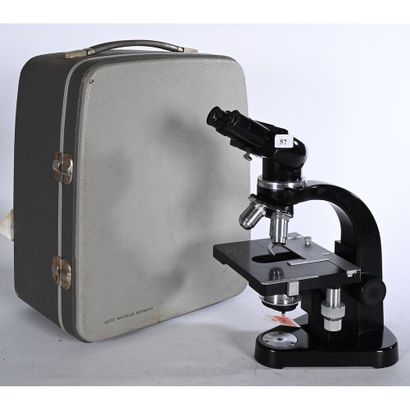 MICROSCOPE ALLEMAND moderne la Maison LEITZ...