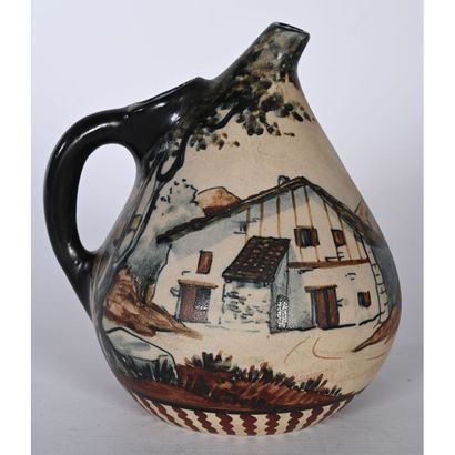 CIBOURE by BERNE. Small glazed ceramic VERSEUSE...