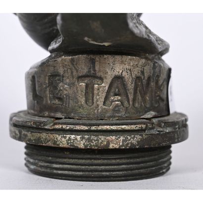 BRUNSWICK. Silver patina bronze mascot entitled...