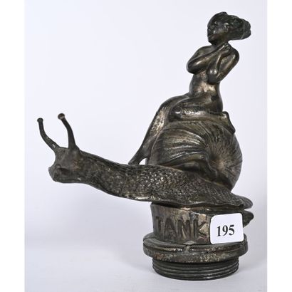BRUNSWICK. Silver patina bronze mascot entitled...