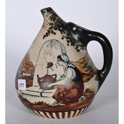 CIBOURE by BERNE. Small glazed ceramic VERSEUSE...