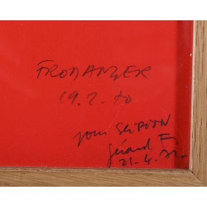 GERARD FROMANGER (1939-2021). 