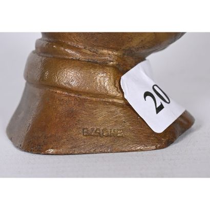 BLACHE. Automobile mascot titled 