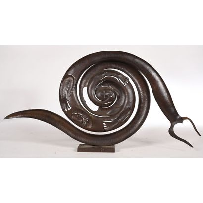 HAMISKY Kim. (1943-2002). «Homme serpent»....