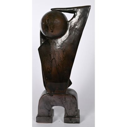 JIEL. Terra cotta SUBJECT representing a...