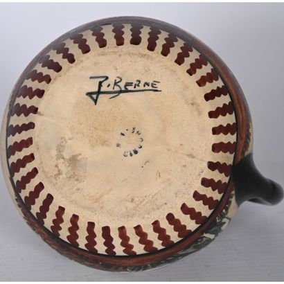 CIBOURE by BERNE. Small glazed ceramic VERSEUSE...
