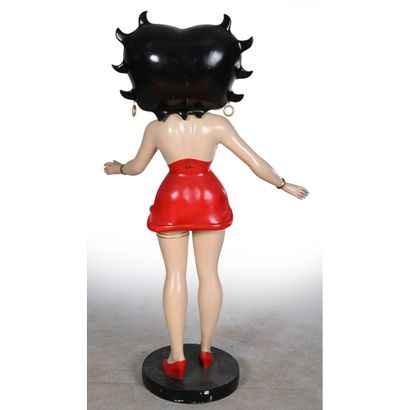 RARE STATUE représentant Betty Boop en résine...