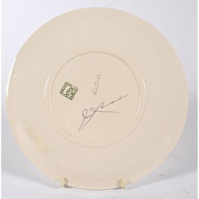 SALIN earthenware ASSIETTE after Picasso...