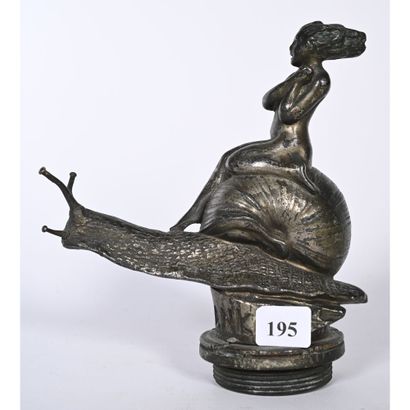BRUNSWICK. Silver patina bronze mascot entitled...