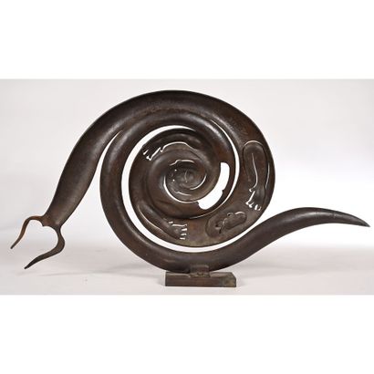 HAMISKY Kim. (1943-2002). «Homme serpent»....