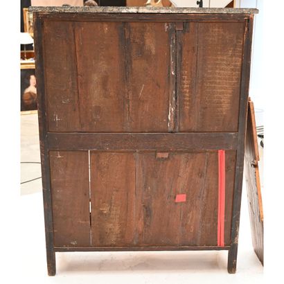 CAUMONT. TRANSITION WINDOW in rosewood veneer...