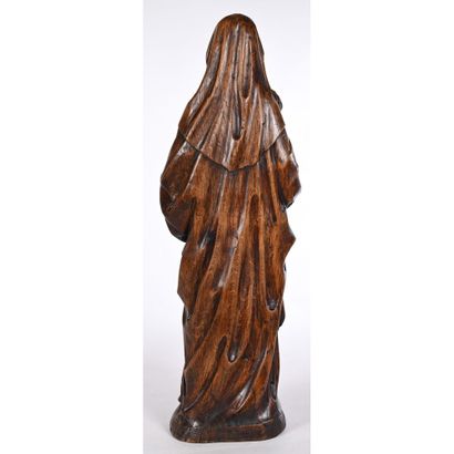 VIERGE À L’ENFANTen bois. France XVIIè-XVIIIè....