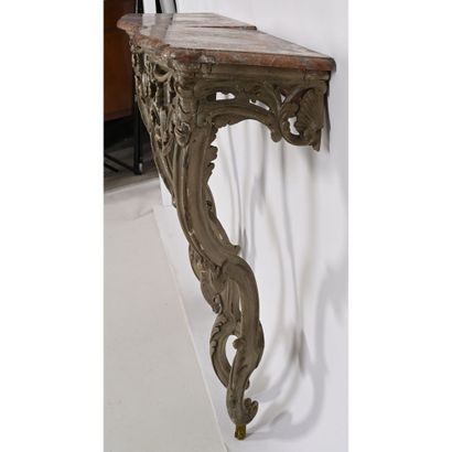 PAIRE DE CONSOLES D’ENTRE DEUX LOUIS XV en...
