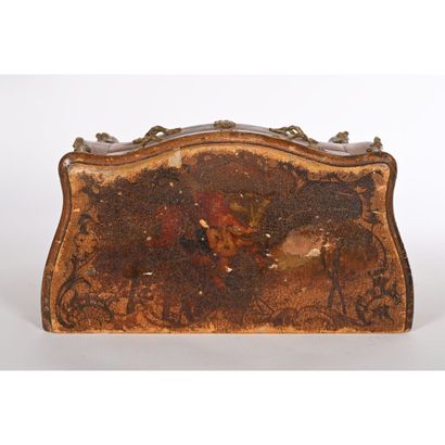 VENITIAN-style MAITRISE COMMODE with gold...
