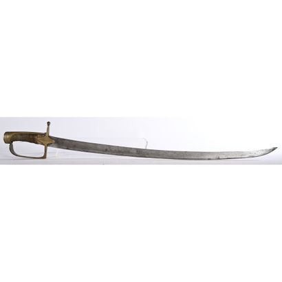 OFFICER'S SABRE for horse hunter, 1st Empire,...
