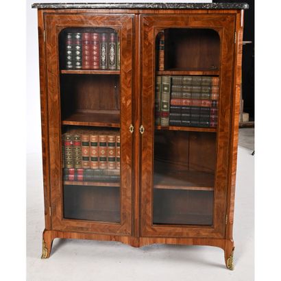 CAUMONT. TRANSITION WINDOW in rosewood veneer...
