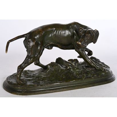 MENE Pierre-Jules. (1810-1879). «Chien à...