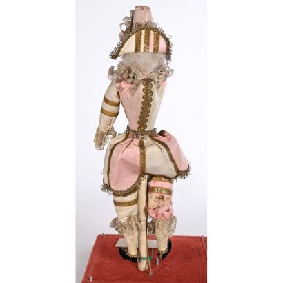Porcelain and fabric MAROTTE À MUSIQUE representing...
